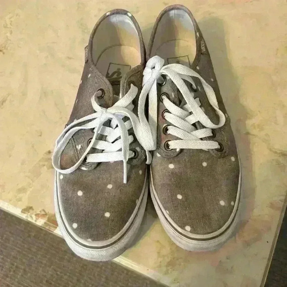 Vans polka dot brown sneakers - Picture 2 of 7